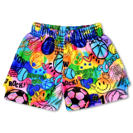 IS: Corey Paige Fun Sports Plush Shorts: Multiple Sizes Available