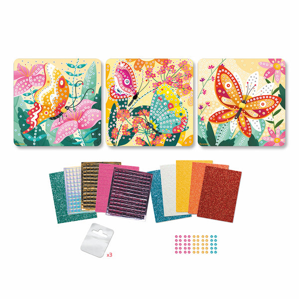 Sycomore: Stick & Fun Mosaics Butterflies - 1000pcs - Ages 7+