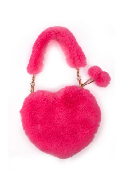 GP: Pinky Promise Furry Fuchsia Purse - Ages 3+