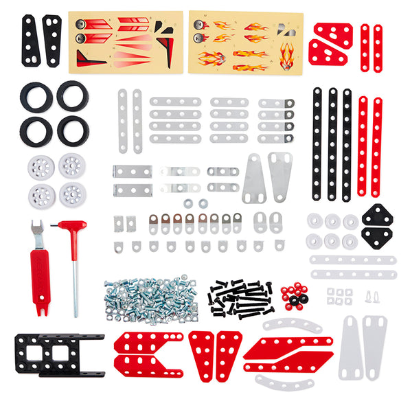 Meccano: 10 in 1 Racing Vehicles - Ages 8+