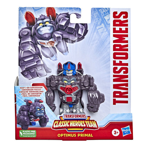 Transformers: Classic Heroes Team Optimus Primal - Ages 3+