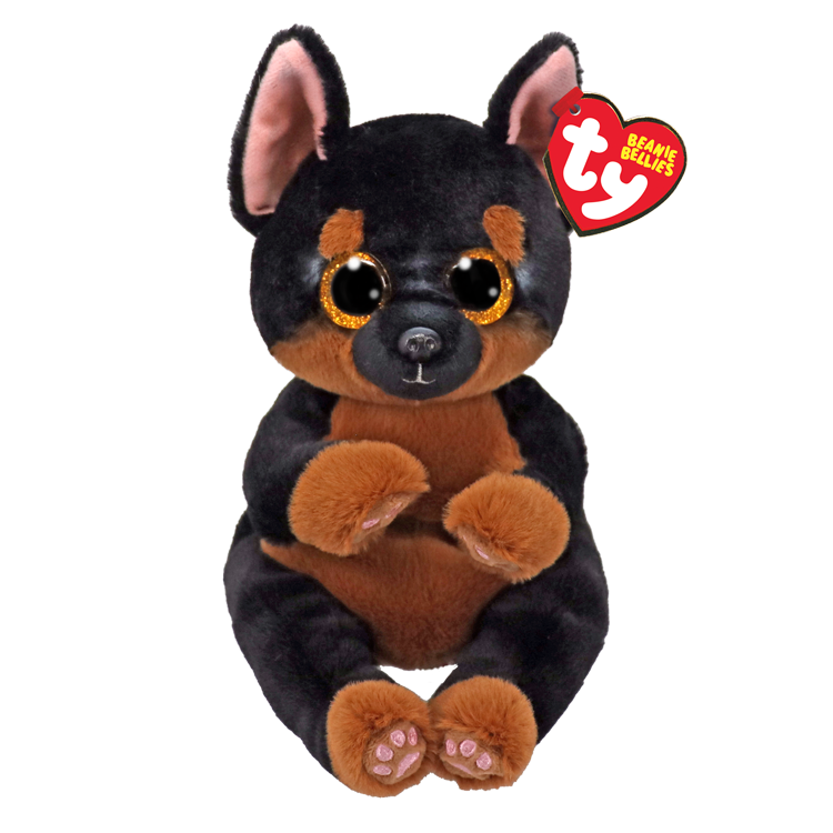 TY: Beanie Boos - Fritz - Dog Blk/wht  -  Ages 3+