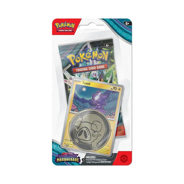 Pokémon TCG: Scarlet & Violet Twilight Masquerade Checklane Blister - Ages 6+