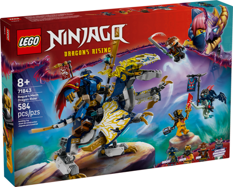 Lego: Ninjago - Rogue's Mech Dragon Rider- Ages 8+