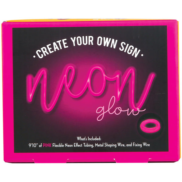 IS: Make Your Own Neon Effect Sign: Pink Light - Ages 6+