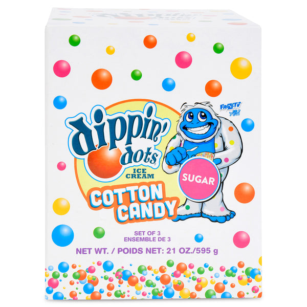IS: Dippin' Dots Cotton Candy Floss - 3 Flavours