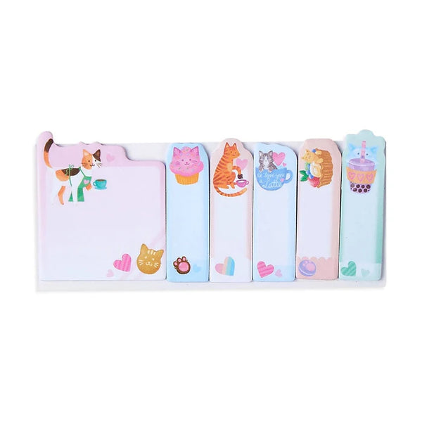 Note Pals Sticky Tabs: Cat Cafe - Ages 6+