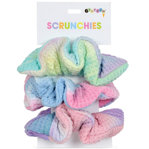 IS: Tie Dye Waffle Scrunchie Set - Ages 3+