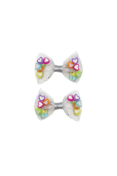 GP: Bow-tastic party hairclips - Ages 3+
