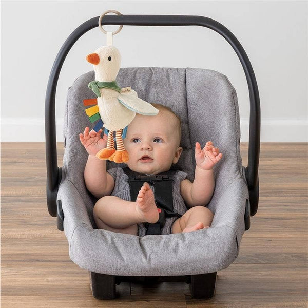 Itzy Ritzy - Bitzy Traveler™ Developmental Sensory Toy Goose
