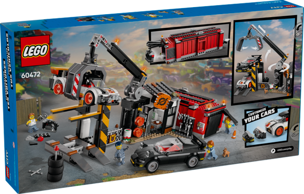 Lego: City - Scrapyard with Cars -  Ages 7+
