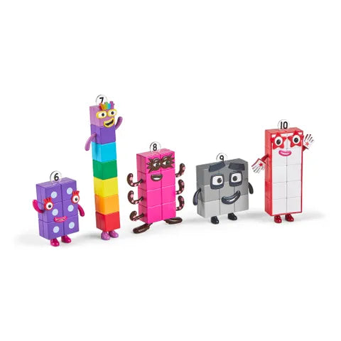 Numberblocks Friends: Six to Ten Figure Set - Ages 3+