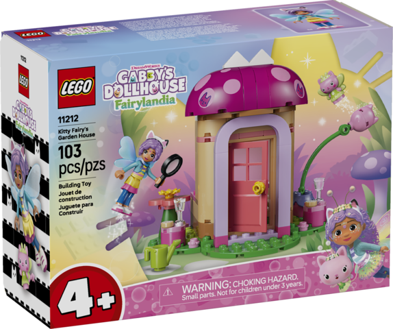 Lego Kitty Fairy's Garden House Building Toy