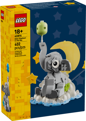 Lego Baby Elephant in the Sky