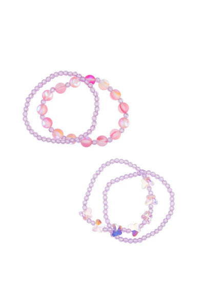 GP: Boutique Shimmer Butterfly Bracelets - Ages 3+