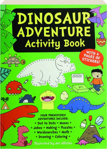 AB: Dinosaur Adventure Activity Book - Ages 3+