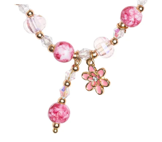 GP: Boutique Pink Crystal necklace- Ages 3+