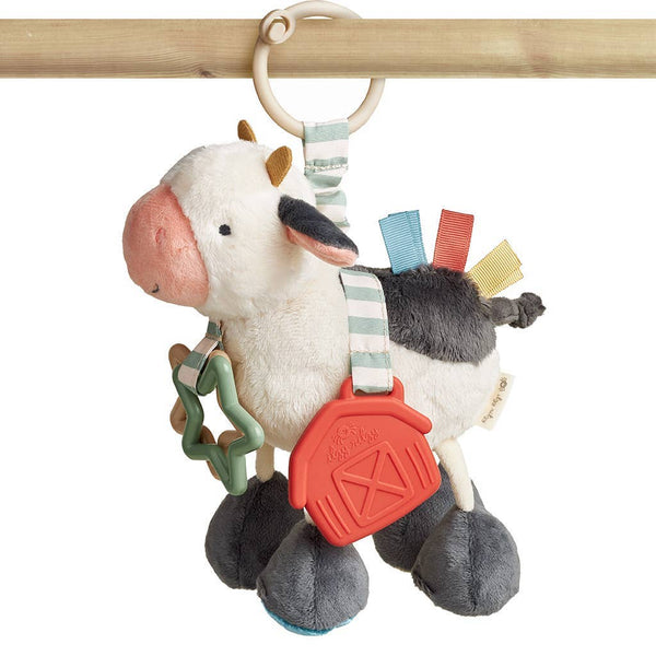 Itzy Rityz - Link & Love™ Teething Activity Toy Cow