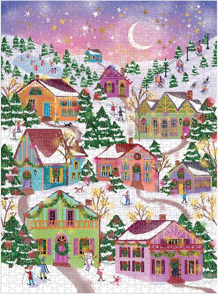 1000 Piece Puzzle: Snowcap Village - Ages 12+
