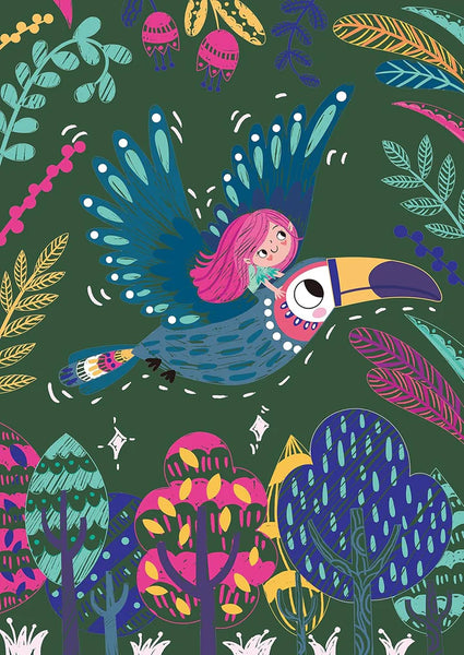 Large Scratch Book: Magical Animals - Ages 3+