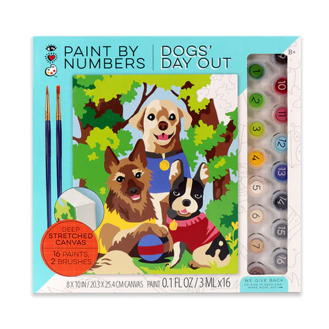iHeartArt: Paint by Numbers Dogs' Day Out - Ages 8+
