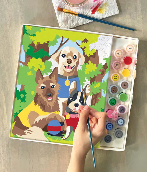 iHeartArt: Paint by Numbers Dogs' Day Out - Ages 8+
