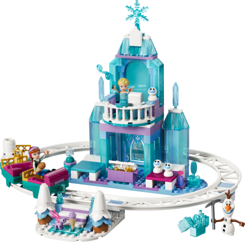 Lego: Disney Elsa's Ice Castle & Snow Ride Adventure - Ages 4+