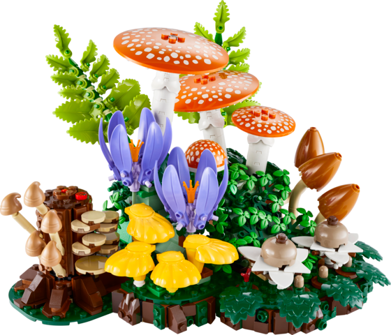 Lego Woodland Mushrooms Building Toy