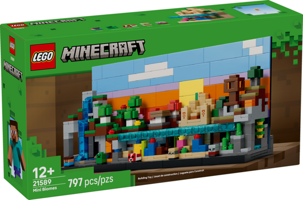 Lego: Minecraft Mini Biomes - Ages 12+