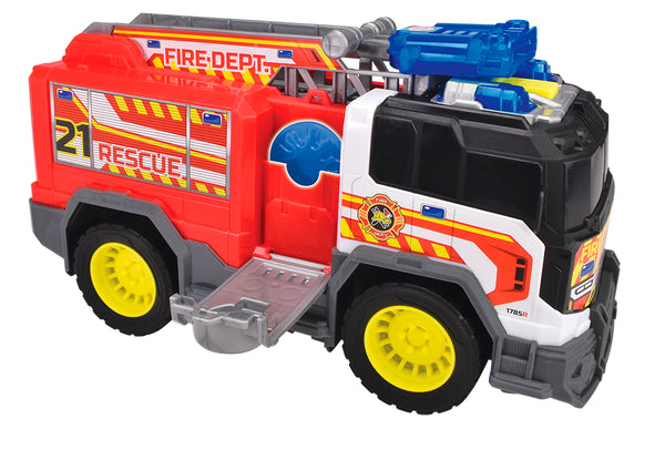 Dickie: City Heroes - Fire Rescue Unit with Lights & Sound: 30cm - Ages 3+