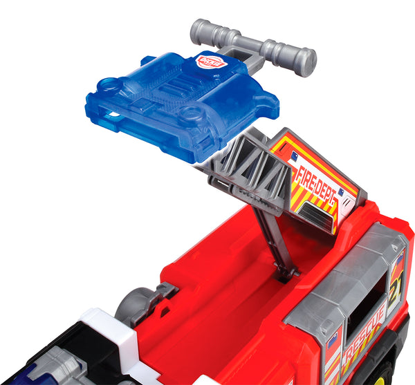 Dickie: City Heroes - Fire Rescue Unit with Lights & Sound: 30cm - Ages 3+