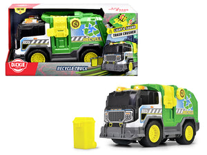 Dickie: Recycle Truck  with Lights & Sound: 30cm - Ages 3+