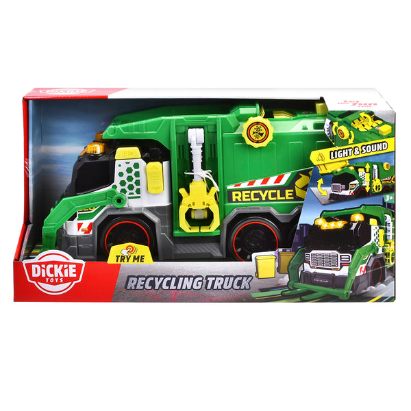 City Heroes Recycle Truck with Lights & Sound 39cm