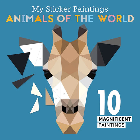 My Sticker Paintings: Animals of the World - Ages 6+