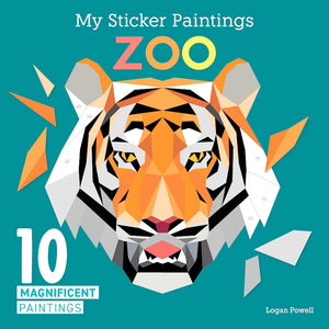 My Sticker Paintings: Zoo - Ages 6+