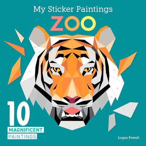 My Sticker Paintings: Zoo - Ages 6+