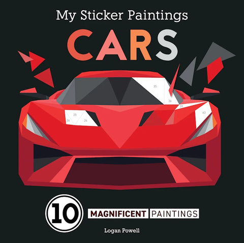 My Sticker Paintings: Cars - Ages 6+