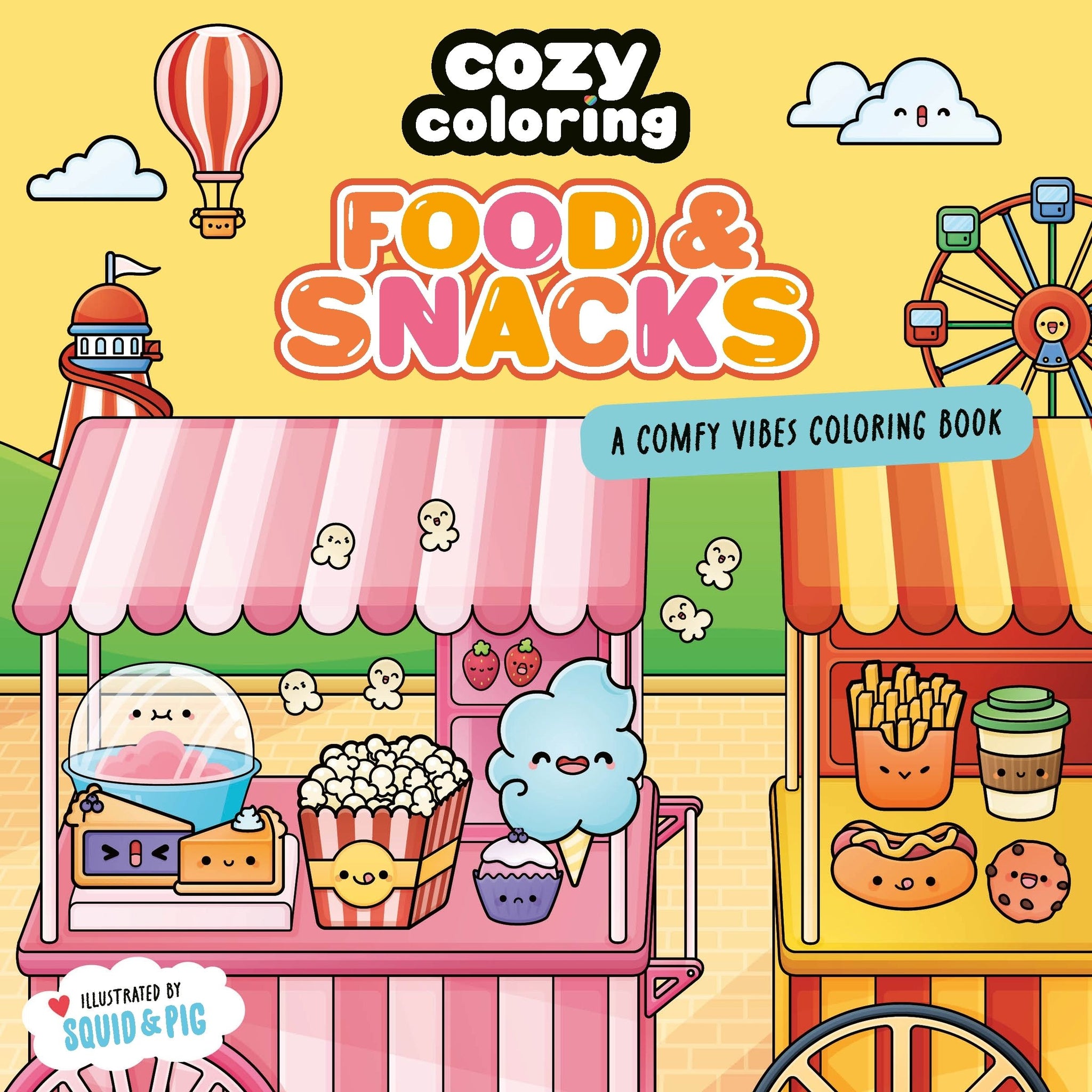 AB: Cozy Colouring Food & Snacks - Ages 3+
