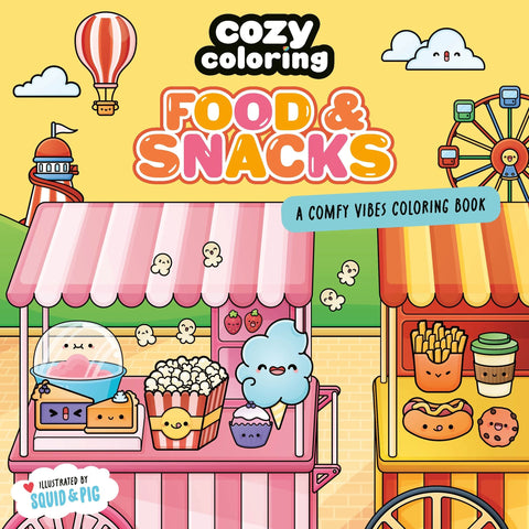 AB: Cozy Colouring Food & Snacks - Ages 3+
