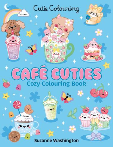 AB: Cafe Cuties Cozy Colouring Book - Ages 5+