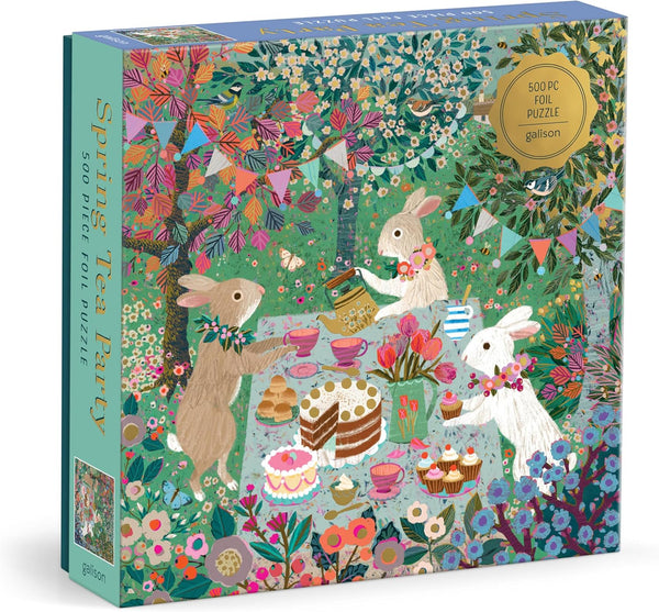 500 Piece Puzzle: Spring Tea Party - Ages 8+