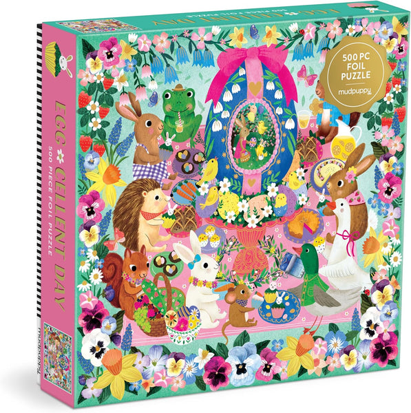 500 Piece Puzzle: Egg-cellent Day - Ages 8+
