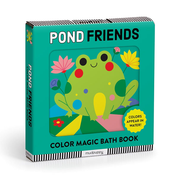 BB: Colour Magic Bath Book: Pond Friends - Ages 1+