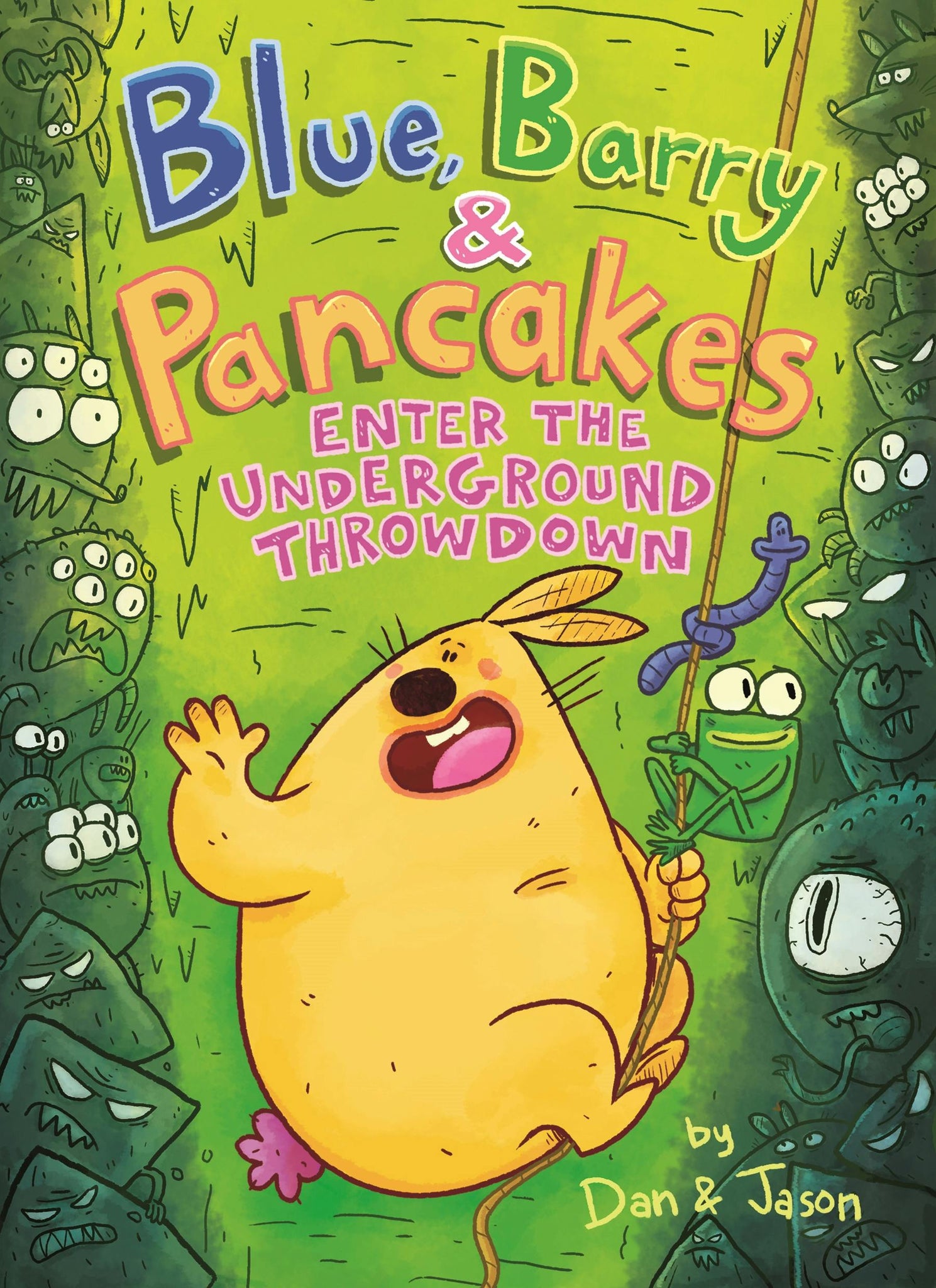 ECB: Blue, Barry & Pancakes #4: Enter the  the Underground Throwdown - Ages 6+