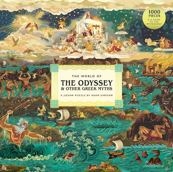 The World of Odyssey & Other Greek Myths - 1000 Piece Puzzle