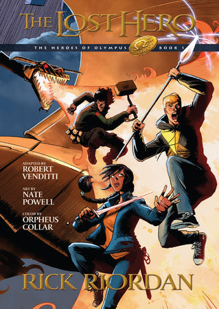 CB: The Heroes of Olympus #1: The Lost Hero: Graphic Novel - Ages 10+
