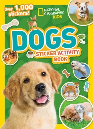 AB: National Geographic Kids Dogs Sticker Activity Book - Ages 3+