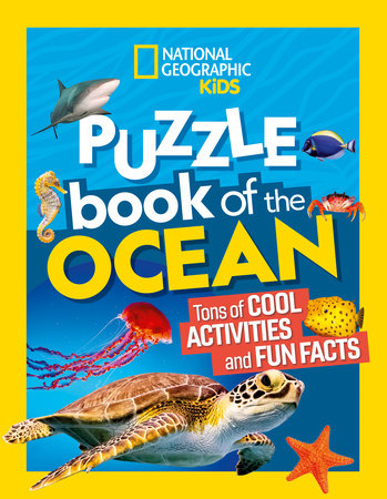 AB: National Geographic Kids Puzzle Book of the Ocean - Ages 8+