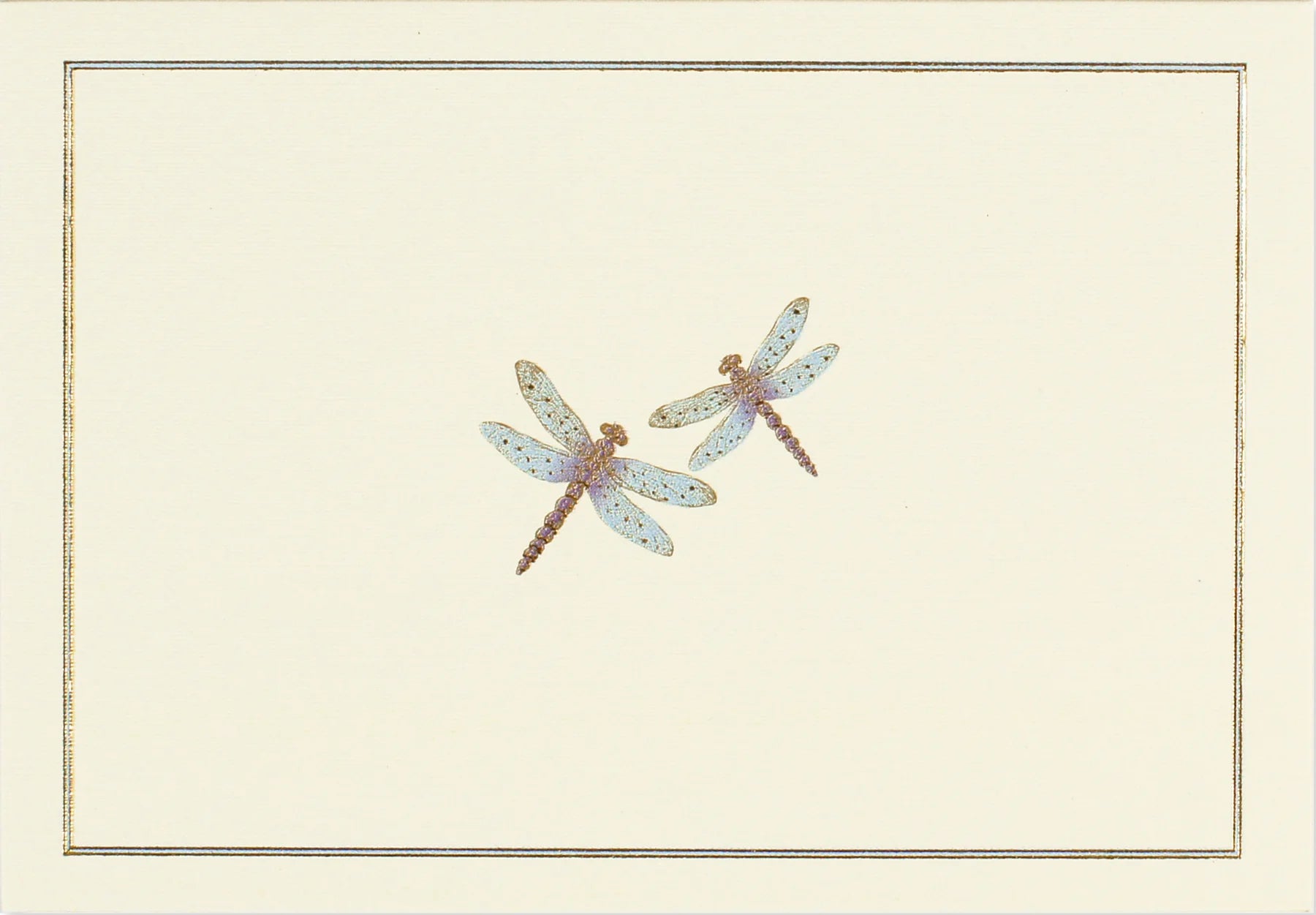 Boxed Cards: Blue Dragonflies