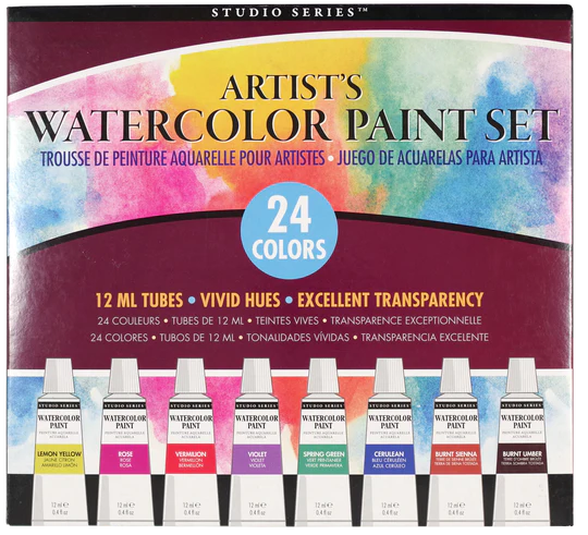 Studio Series: Artist's Watercolour Paint Set - Ages 8+